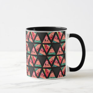 Hand Drawn Abstract Watermelon Pattern Mug