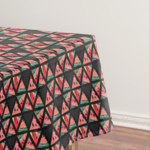 Hand Drawn Abstract Watermelon Pattern Tablecloth
