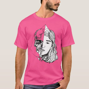 Hand Drawn Anime Skelita Premium T-Shirt Copy Copy