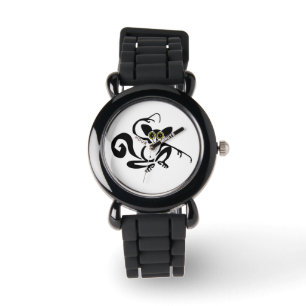 Hand drawn - AYE-AYE - Madagascar - Primate Watch