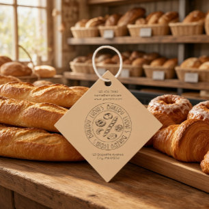Hand-Drawn Bakery Favour Tags