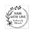 Hand Drawn Berry Flower Wreath Made With Love