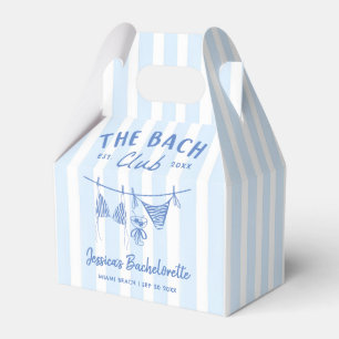 Hand Drawn Bikinis Coastal Bachelorette Weekend Favour Box