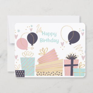 Hand Drawn Birthday Card