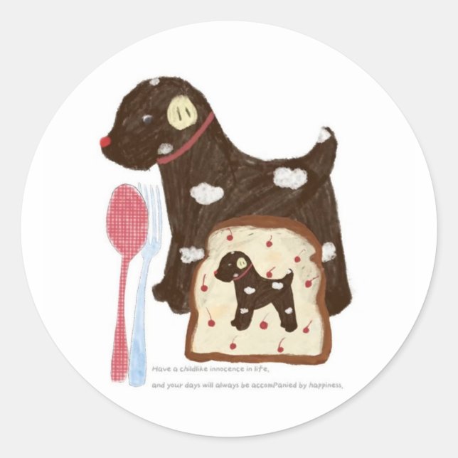 Hand-Drawn Blessing Stickers (Front)