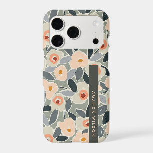 Hand-Drawn Bold Inky Floral Pattern- Sunlit Meadow