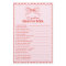 Hand Drawn Bow Red & Pink 20 Questions About Bride
