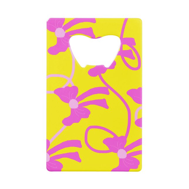 Hand-drawn Bows Pink  Yellow Lovers (Front)