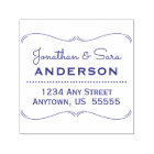 Hand Drawn Bracket Frame Return Address