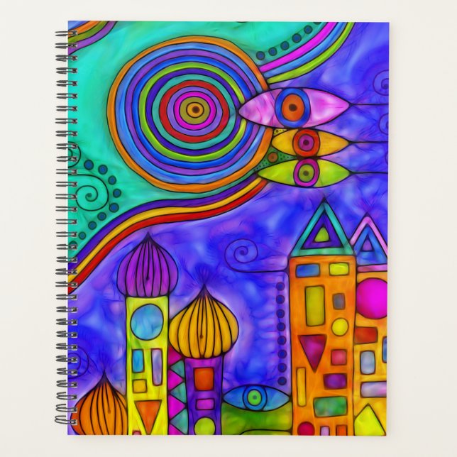 Hand Drawn By EDDArt - Come together 2 Planner (Front)