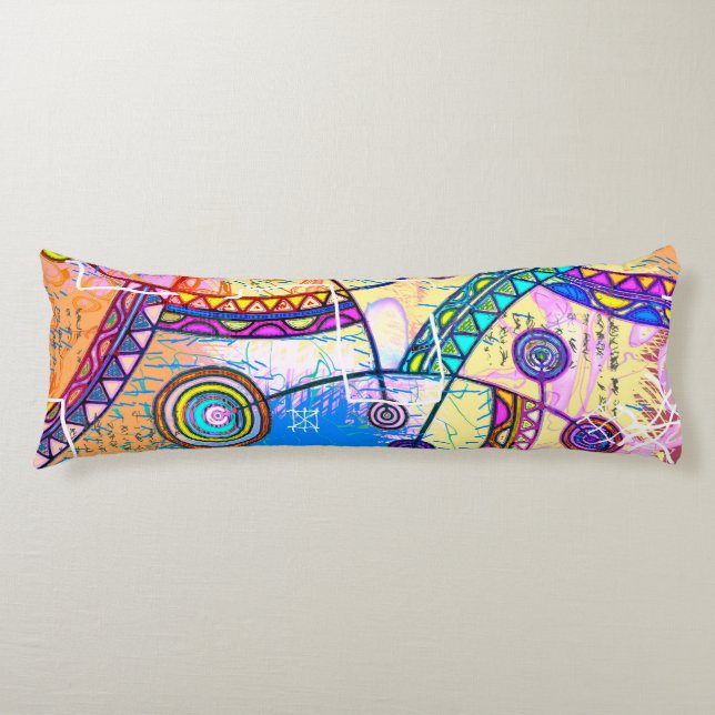 Hand Drawn By EDDArt - Dream Scale 1 Body Cushion (Front)