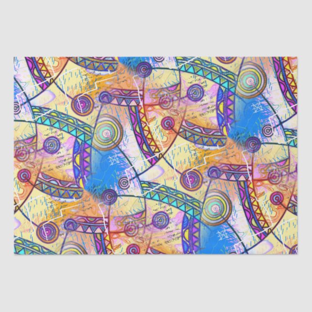 Hand Drawn By EDDArt - Dream Scale 1a Tissue Paper (Front)