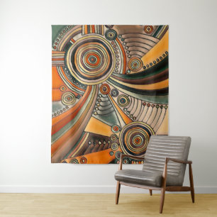 Hand Drawn By EDDArt - Thoughts 1 Tapestry