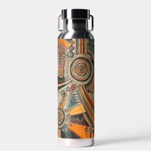 Hand Drawn By EDDArt - Thoughts 1 Water Bottle