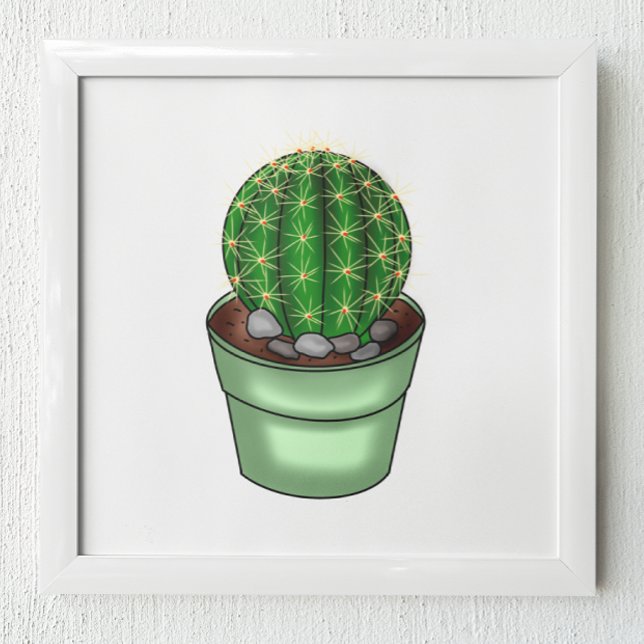 Hand drawn Cactus Succulent   Poster (Creator Uploaded)