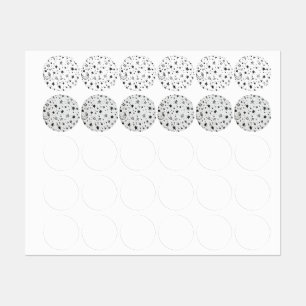 Hand Drawn Celestial Night Sky Pattern