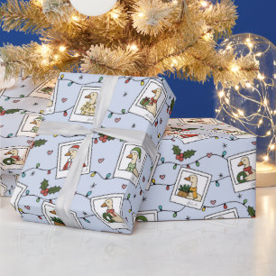 Hand Drawn  Christmas Geese - Wrapping Paper Roll