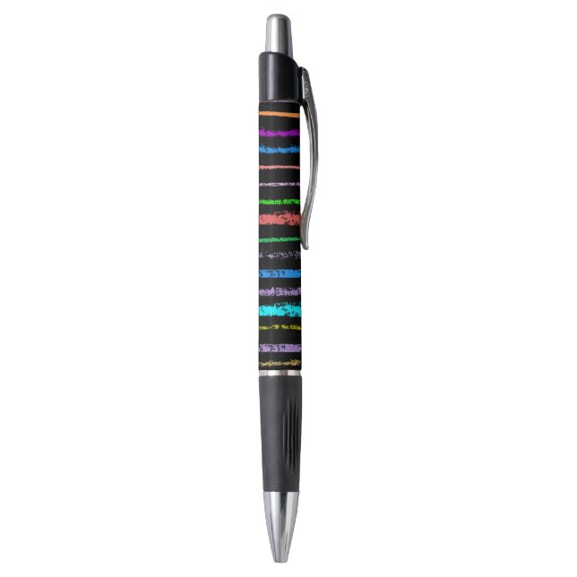 Hand Drawn Colourful Stripes Pattern (Bottom (Vertical))