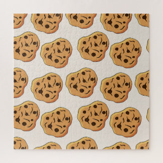 Hand Drawn Cookies Cartoon Pattern Jigsaw Puzzle