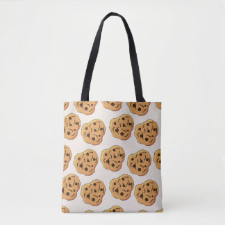 Hand Drawn Cookies Cartoon Pattern Tote Bag