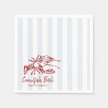 Hand Drawn Crawfish Boil party