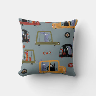Hand drawn digital pencil pastel color seamless pa cushion