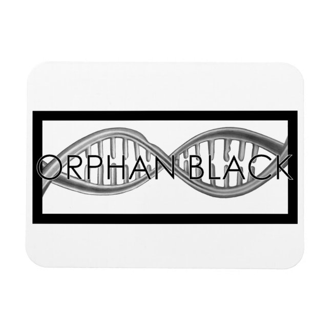 Hand Drawn DNA Magnet (Horizontal)