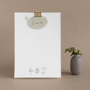 Hand Drawn Doodles Post-it® Notes Template