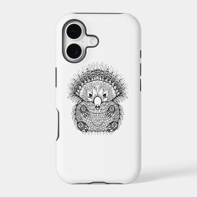 Hand Drawn Echidna Doodle (Back)