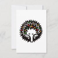 Hand drawn ECHIDNA - Wildlife - Conservation -