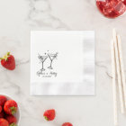Hand Drawn Elegant Modern Cocktail Wedding 