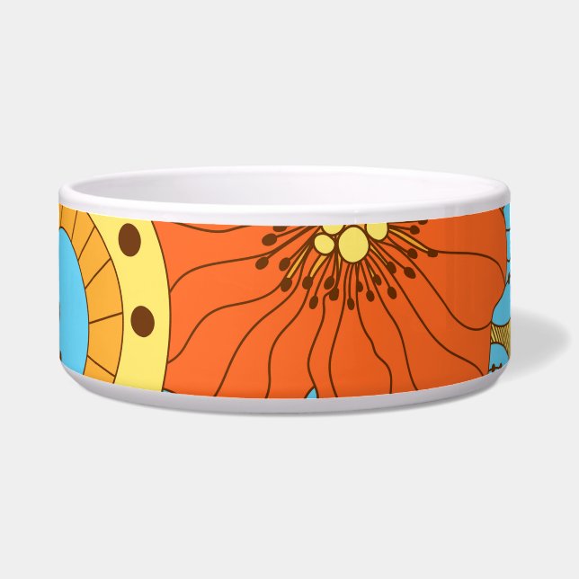 Hand Drawn Floral: Colourful Seamless (Front)