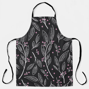 Hand Drawn Floral: Seamless Design Apron