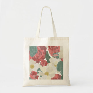 Hand Drawn Floral Tote Bag
