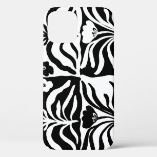 Hand Drawn Floral: Vintage Abstract iPhone 12 Case