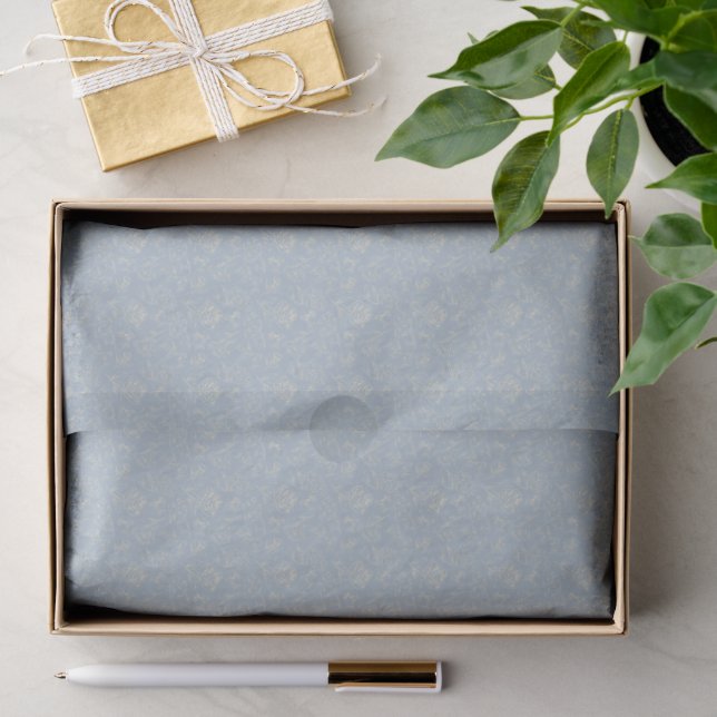 Hand Drawn Florals Tissue Paper (Gift)