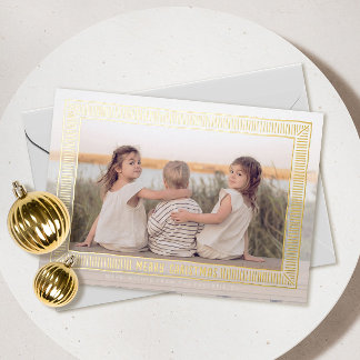 Hand Drawn Gold Foil Frame