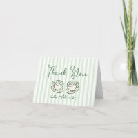 Hand Drawn Green Stripes Hand Written Scrip