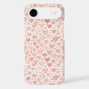 Hand-Drawn Heart Pattern
