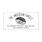 Hand Drawn Hedgehog | Custom Name & Return Address