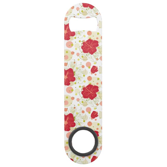 Hand Drawn Hibiscus Pattern (Front)
