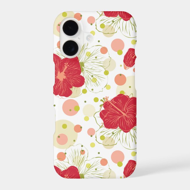 Hand Drawn Hibiscus Pattern (Back)
