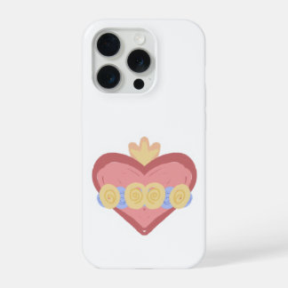 Hand-drawn Immaculate Heart of Mary IPhone Case
