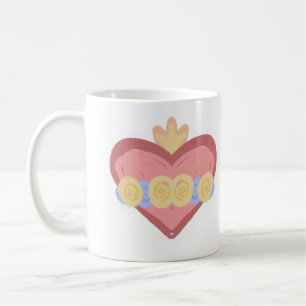Hand-drawn Immaculate Heart of Mary Mug