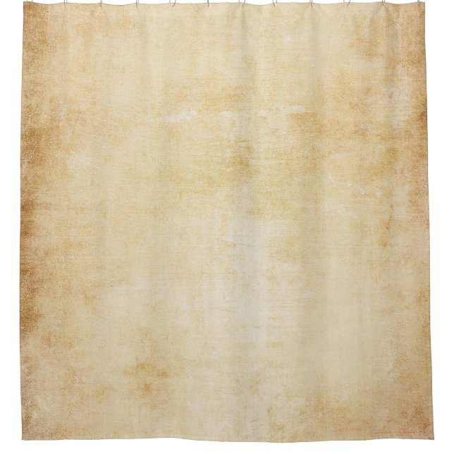 Hand-drawn leopard print, watercolor texture. shower curtain (Front)