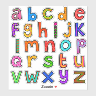 Hand Drawn Lower Case Alphabet Set