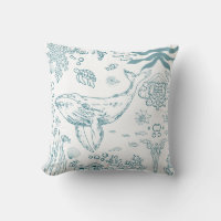 Hand-drawn Marine Life
