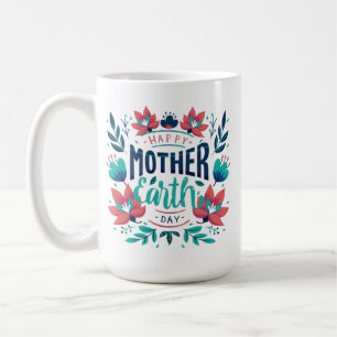 Hand Drawn Mother Earth Day Design-23184 Coffee Mug