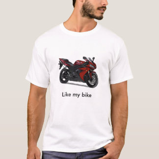 Hand drawn Motorbike cartoon T-Shirt