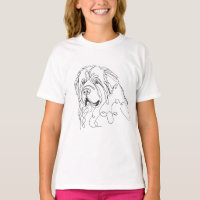Hand Drawn Newfoundland Minimalist Line Art